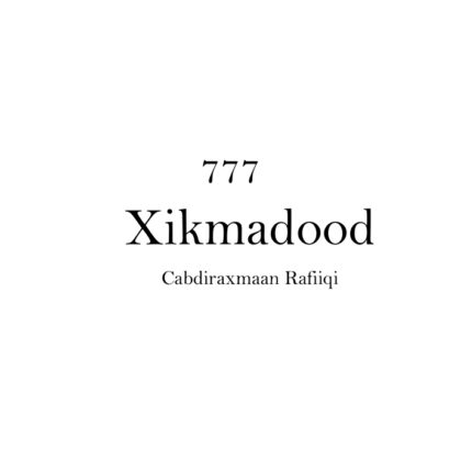 777 Xikmadood