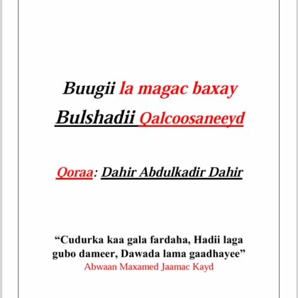 Bulshadii Qalacsooneeyd